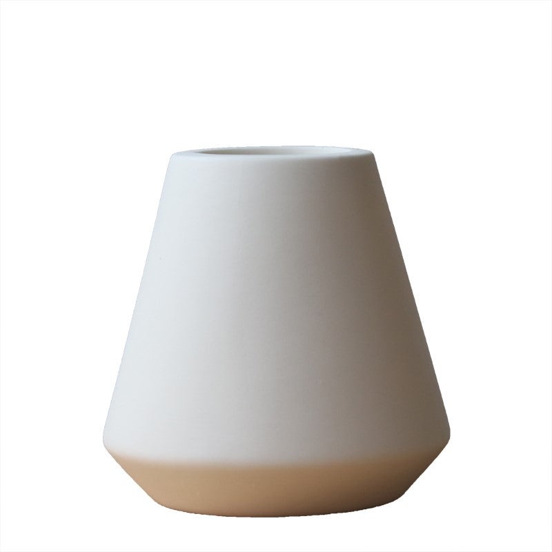 Toysnug White ceramic green plants pot